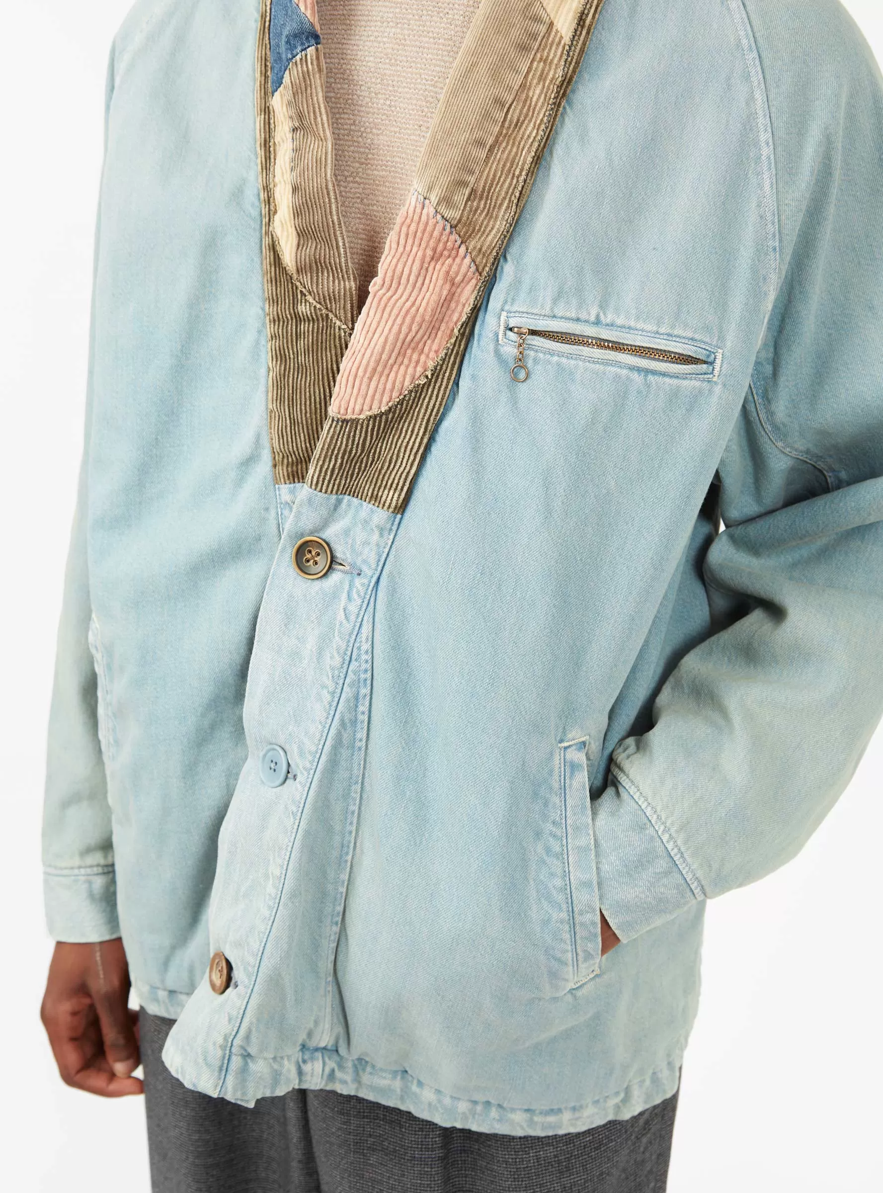 11.5oz Denim Dotera Jacket Light Blue