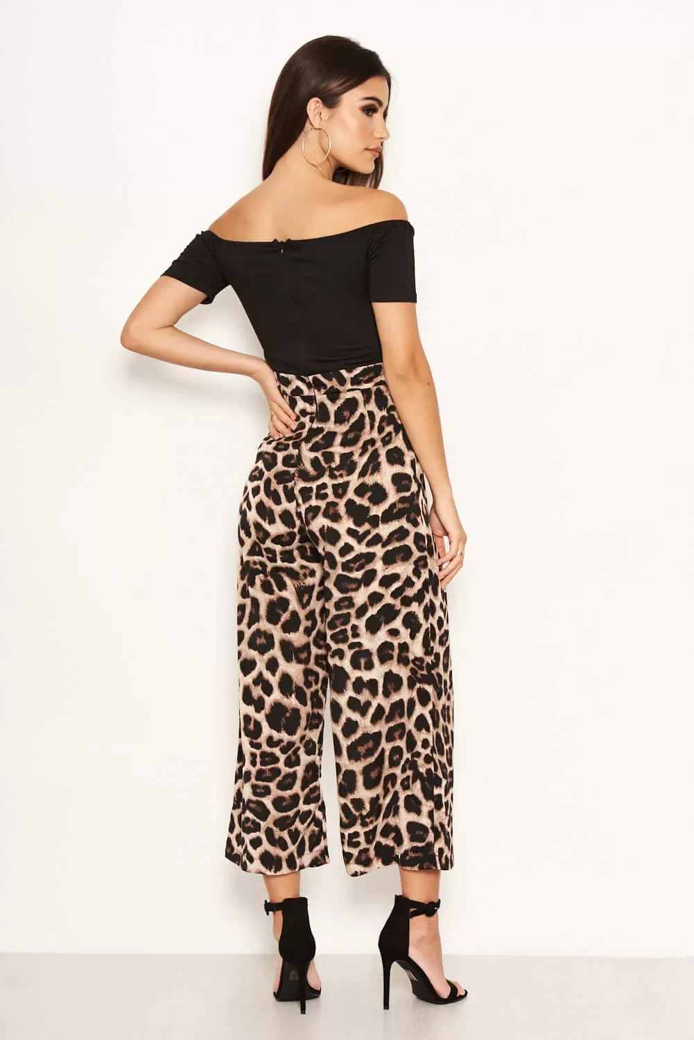 2 in 1 Leopard Print Jumpsuit