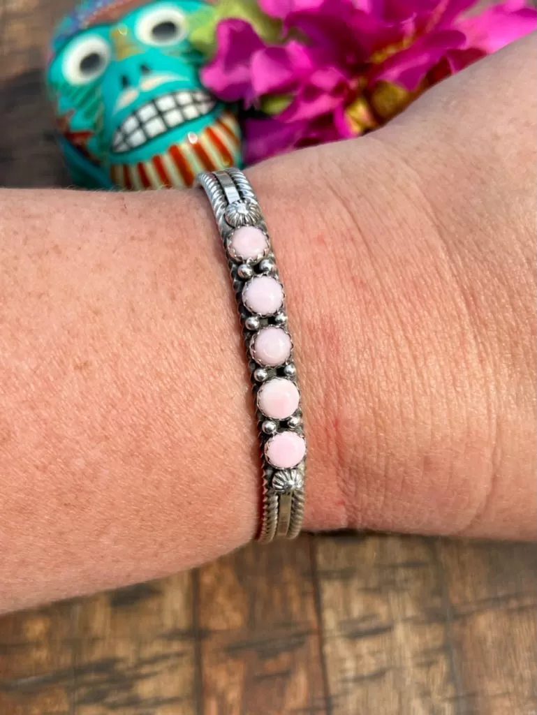 5 Stone "Cotton Candy" Cuff