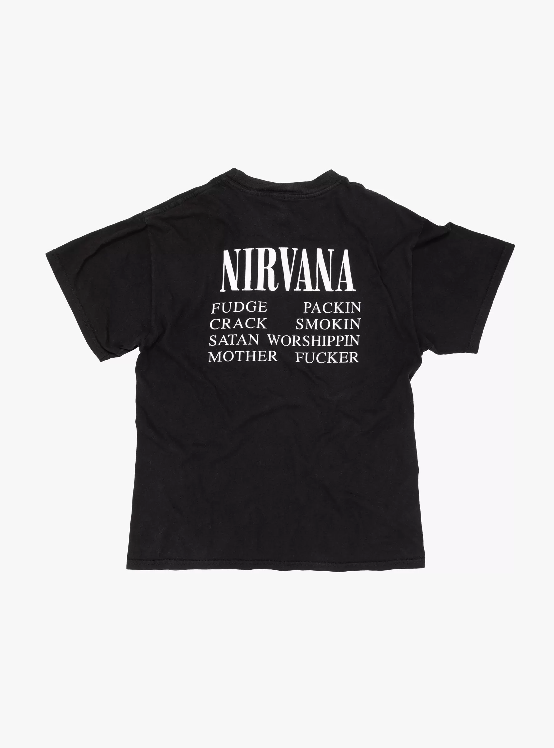 '90s Nirvana Vestibule T-shirt Black