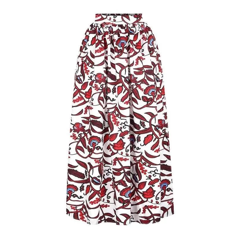 African Print Maxi Skirt