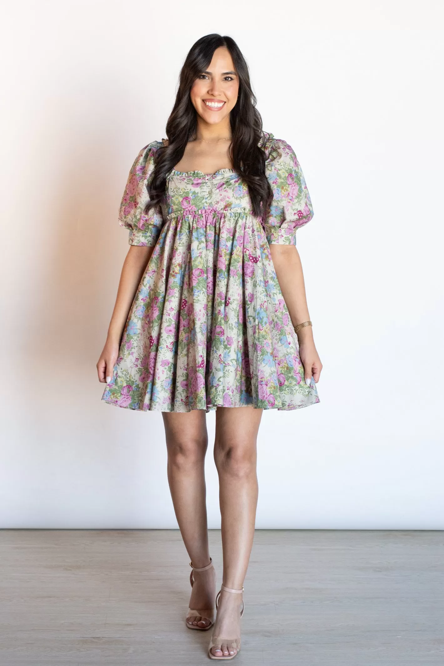 Always Charming Floral Dress