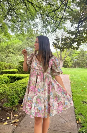 Always Charming Floral Dress