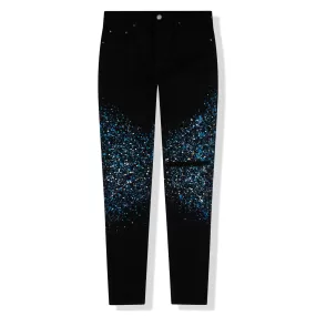 Amiri Crystal Painter Black Jeans