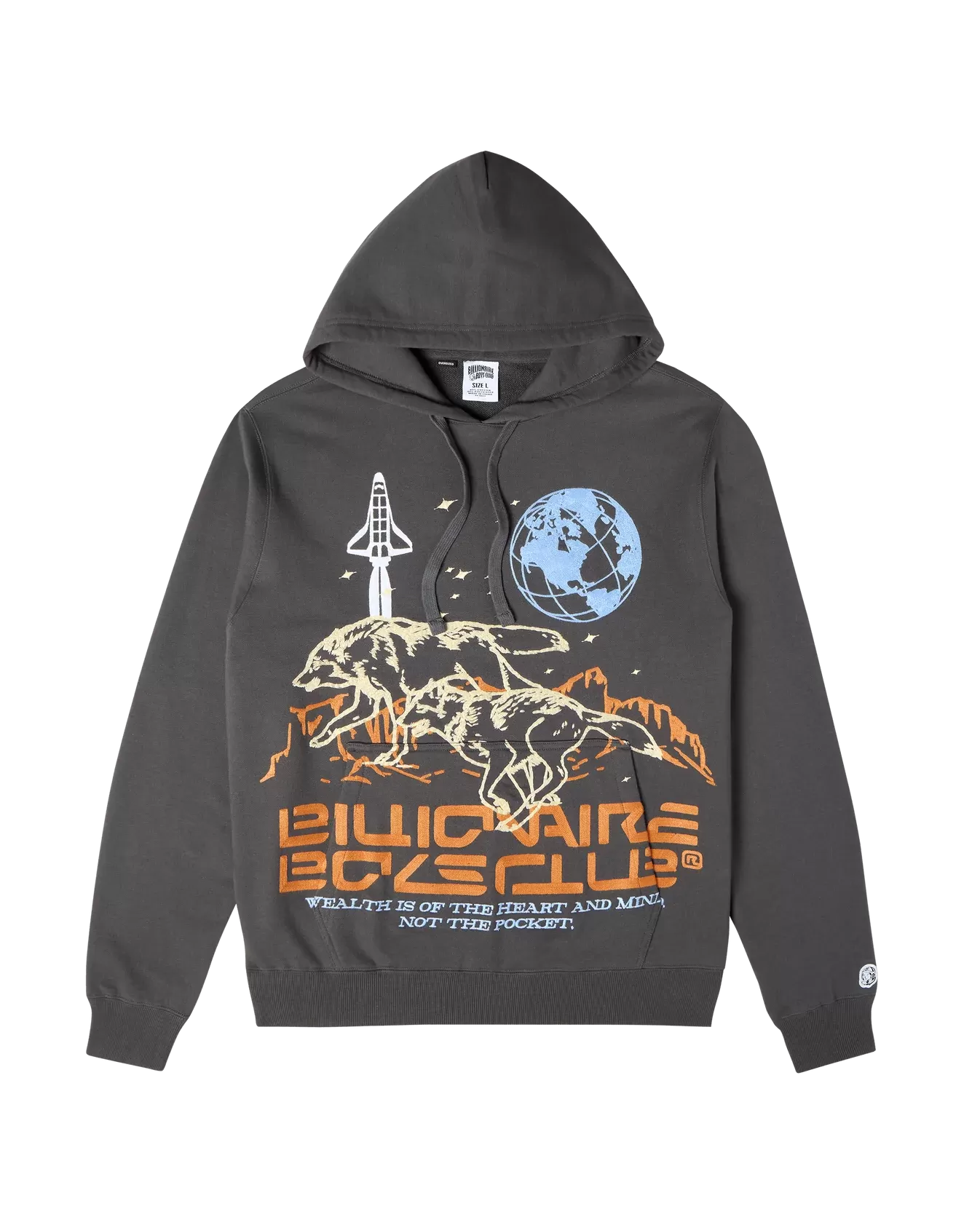 BBC Hunt For The Moon Hoodie Asphalt