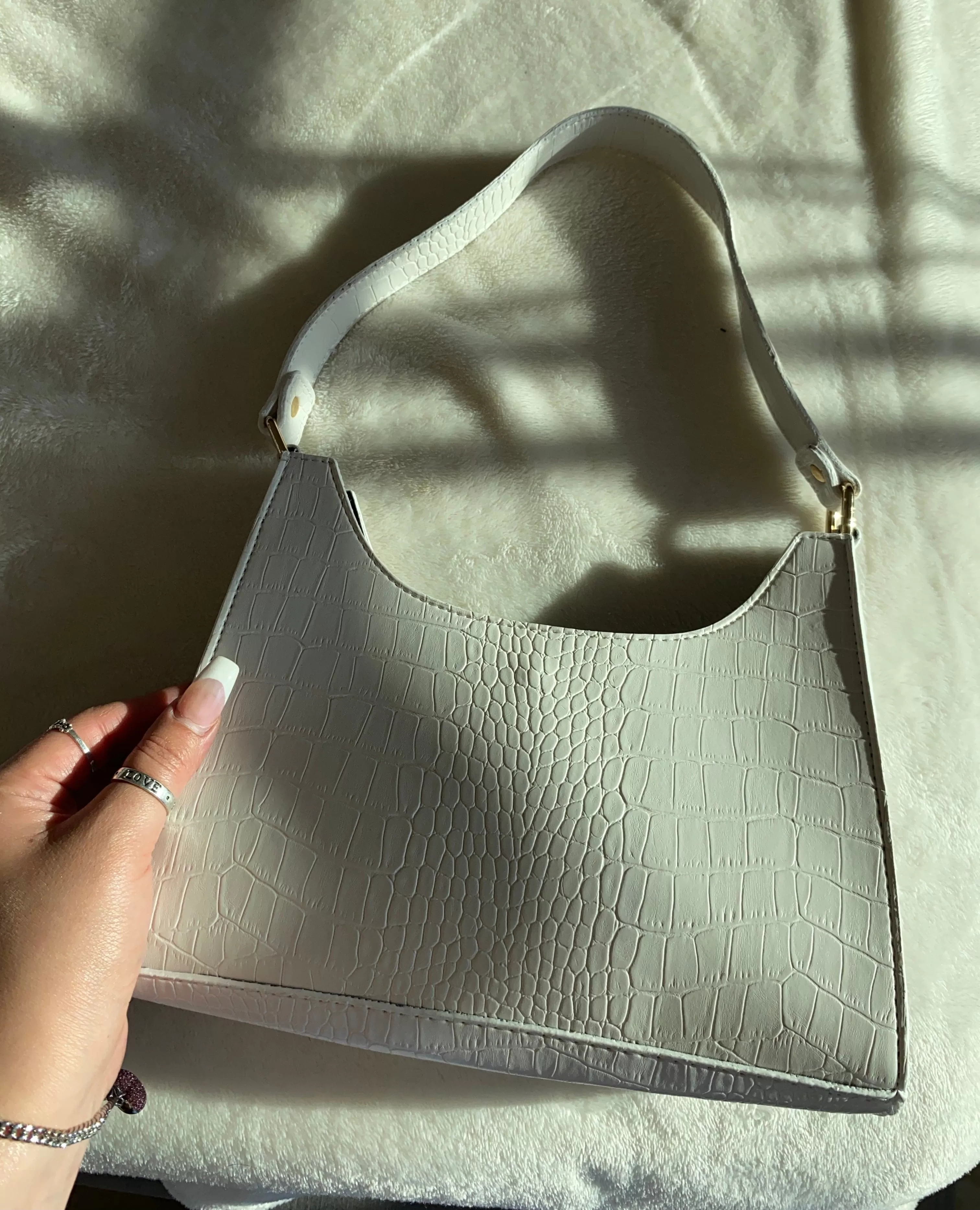 Berkin White Hand Bag