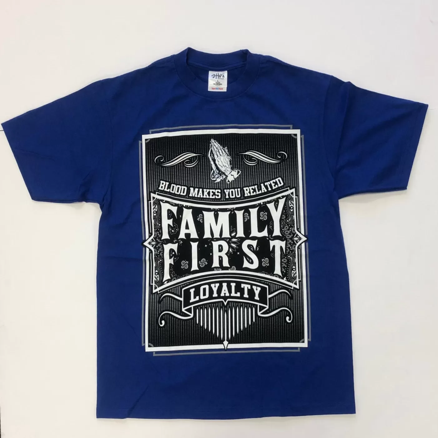 BILLIONAIRE Family First Loyalty Graphic T-Shirt