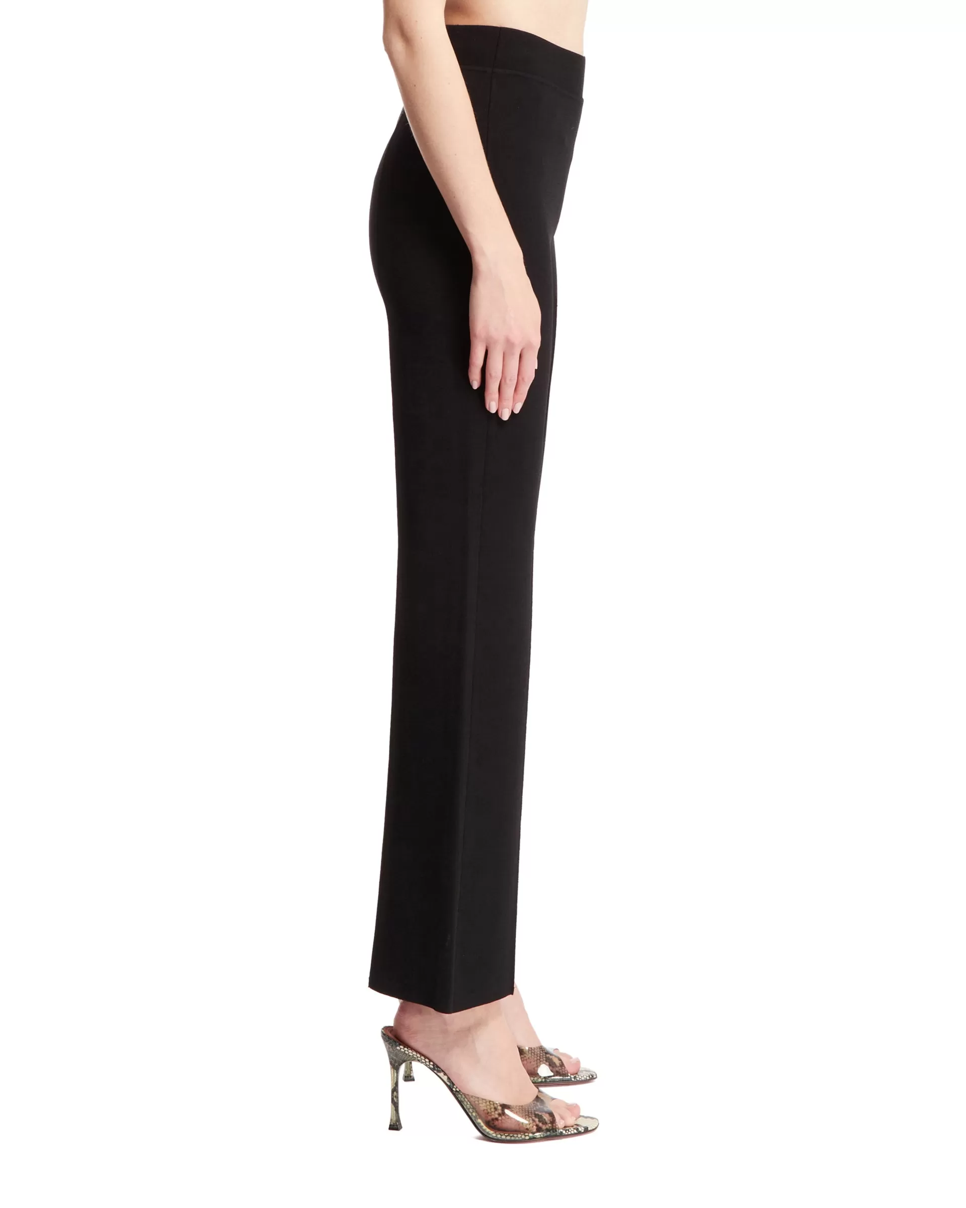 Black Flared Trousers