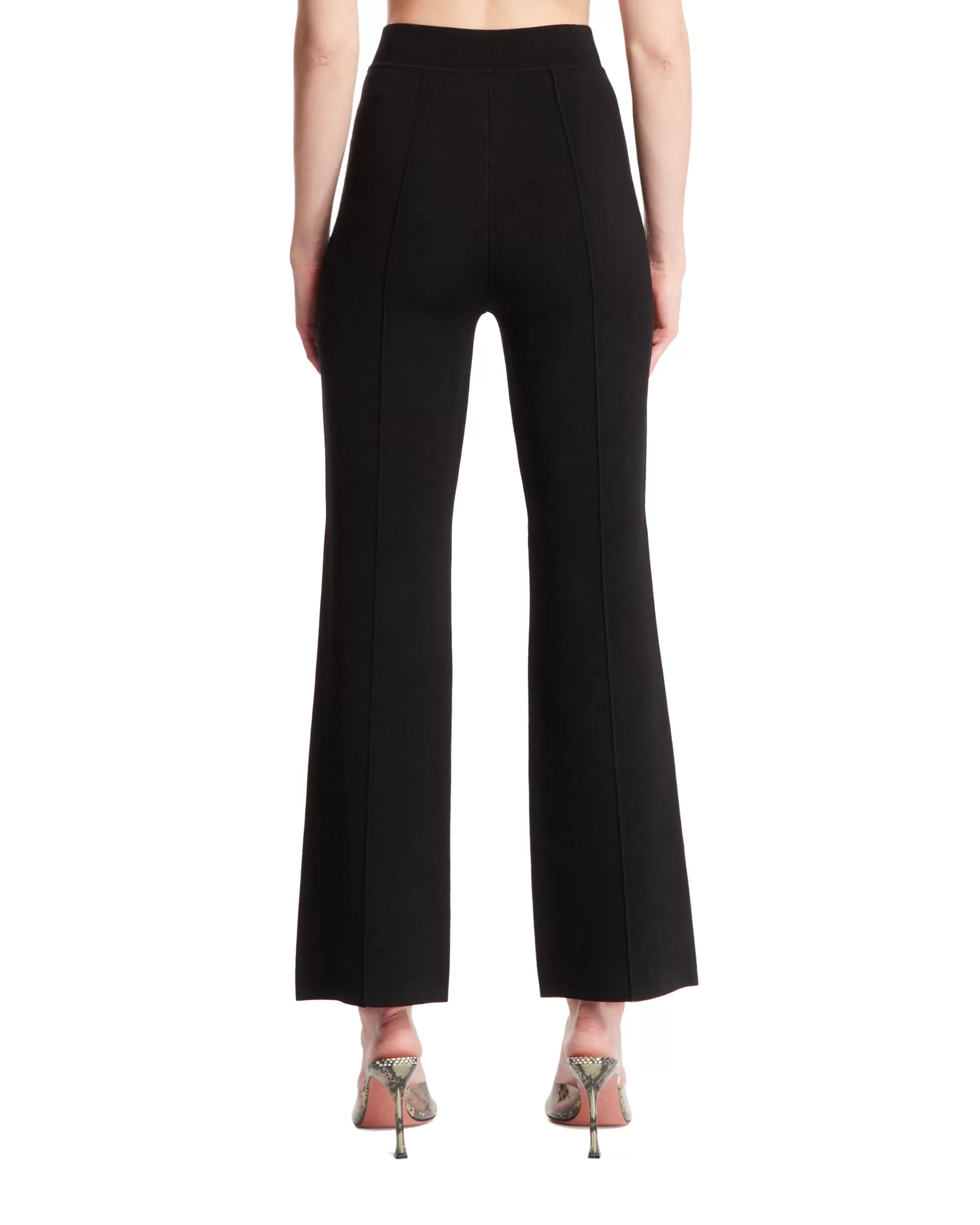 Black Flared Trousers