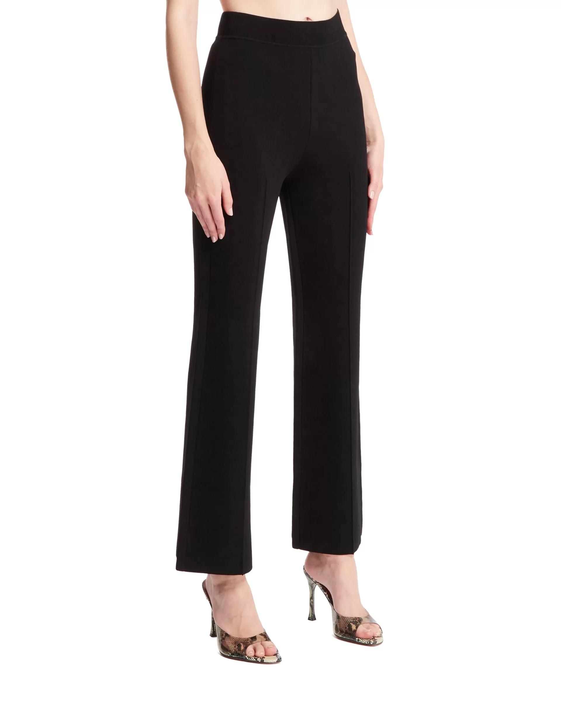 Black Flared Trousers