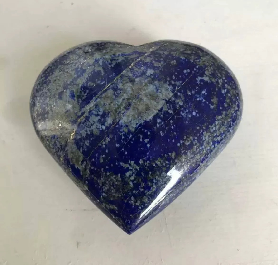 Blue Lapis Lazuli Heart