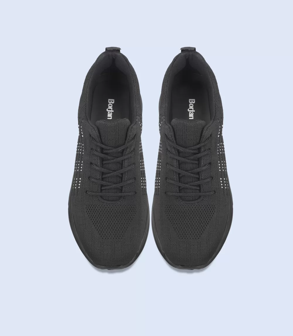 BM5822-BLACK/GREY-Men Sports Shoes