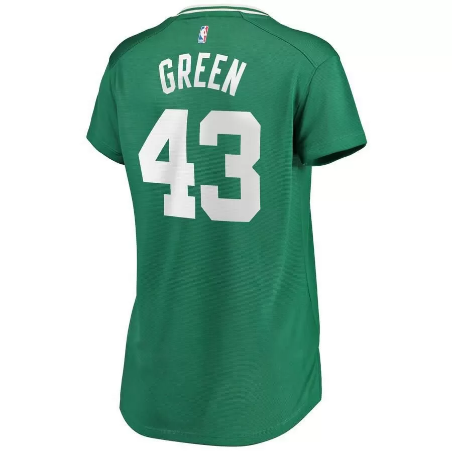 Boston Celtics Javonte Green Fanatics Branded Replica Fast Break Player Icon Jersey Womens - Black | Ireland V7569A9