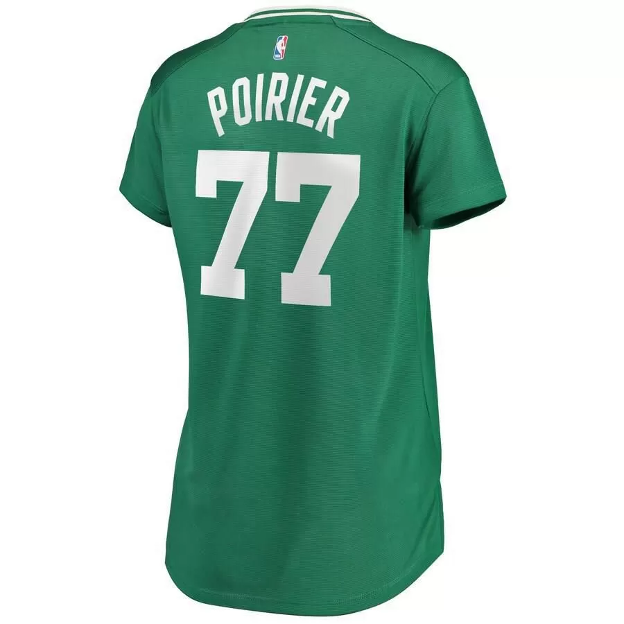 Boston Celtics Vincent Poirier Fanatics Branded Fast Break Player Icon Jersey Womens - Green | Ireland Y2455P3