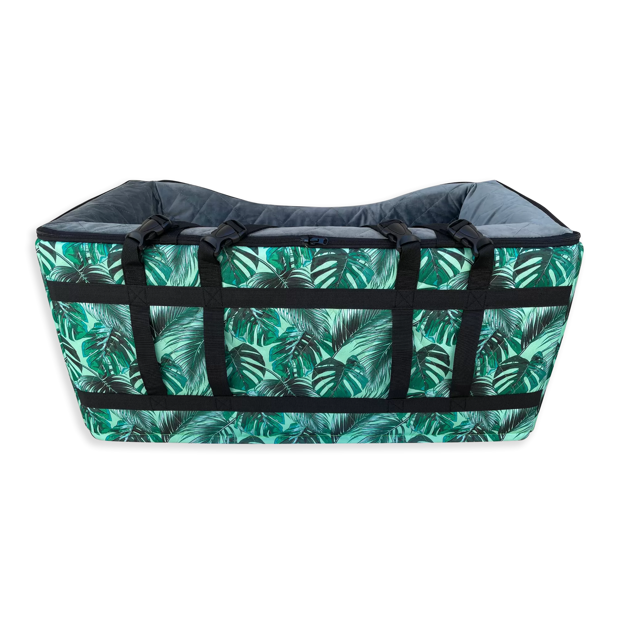 Car Pet Booster Seats DOUBLE Size - Tropical Leaves