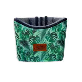 Car Pet Booster Seats SINGLE Size  - Tropical Leaves