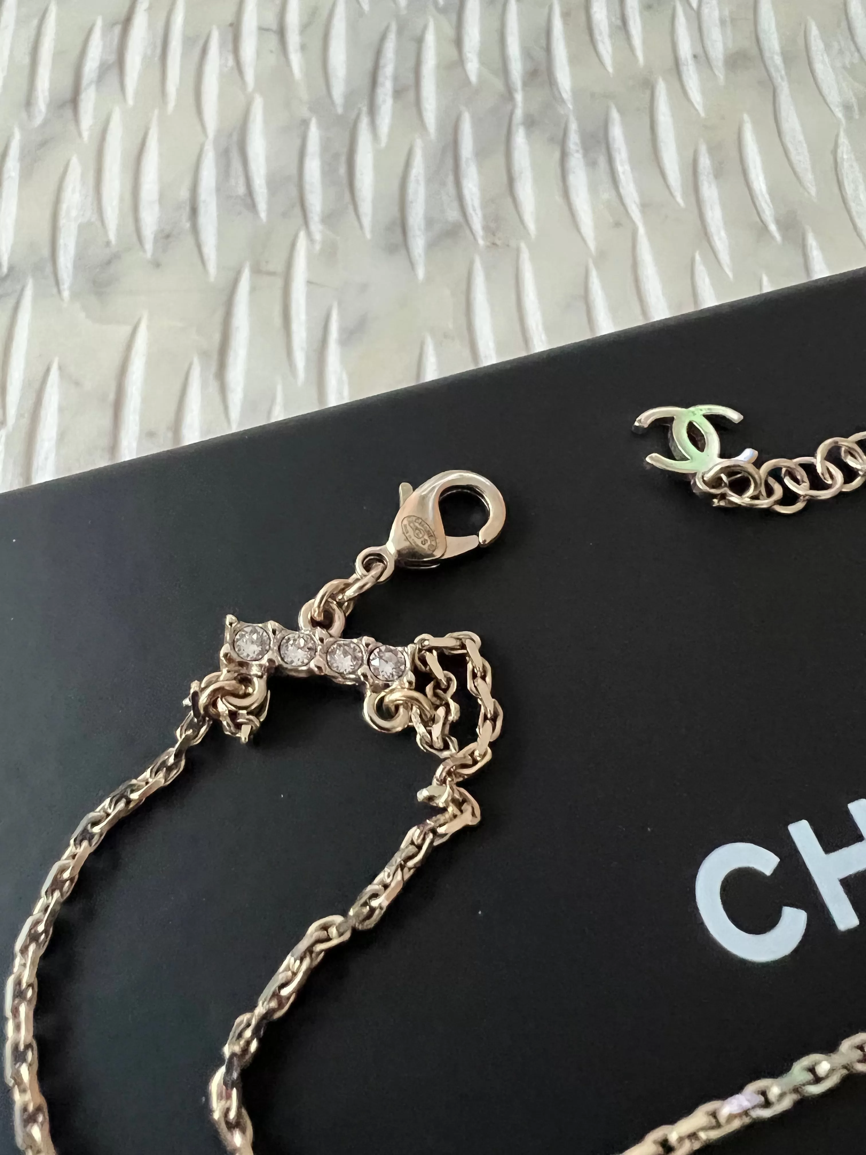 Chanel CC Crystal Choker