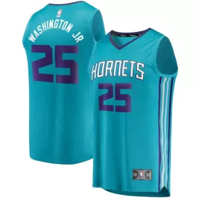 Charlotte Hornets PJ Washington Jr. Fanatics Branded Replica Fast Break Player Icon Jersey Kids - Blue | Ireland Q2189Z2