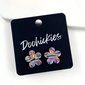 Cinco de Mayo Stud Earrings - Fiesta Floral Blooms