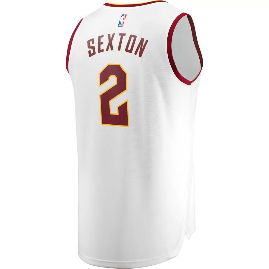 Cleveland Cavaliers Collin Sexton Fanatics Branded Replica Fast Break Player Association Jersey Kids - White | Ireland X1335W8