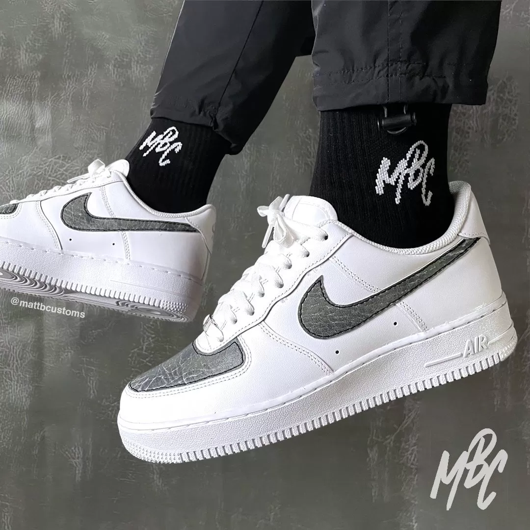 Concrete (Cut & Sew) - Air Force 1 Custom