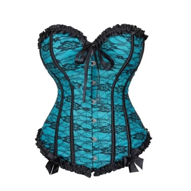 Corset Drag Hurricane (Light Blue)