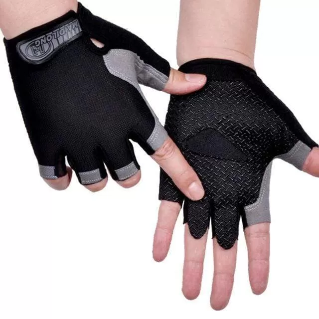 Cycling Anti-slip Anti-sweat Men Women Half Finger Gloves Breathable Anti-shock Sports Gloves Bike Bicycle Glove