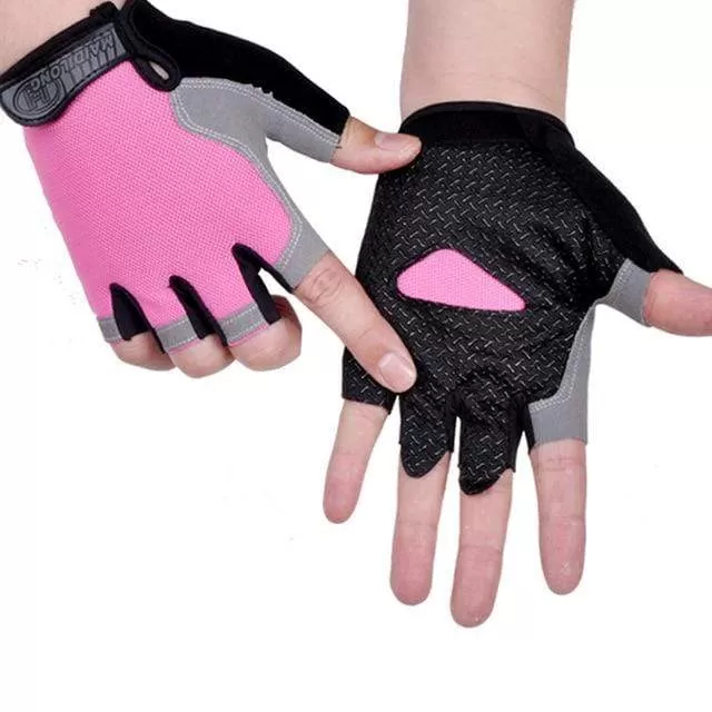 Cycling Anti-slip Anti-sweat Men Women Half Finger Gloves Breathable Anti-shock Sports Gloves Bike Bicycle Glove