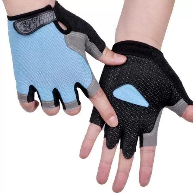 Cycling Anti-slip Anti-sweat Men Women Half Finger Gloves Breathable Anti-shock Sports Gloves Bike Bicycle Glove