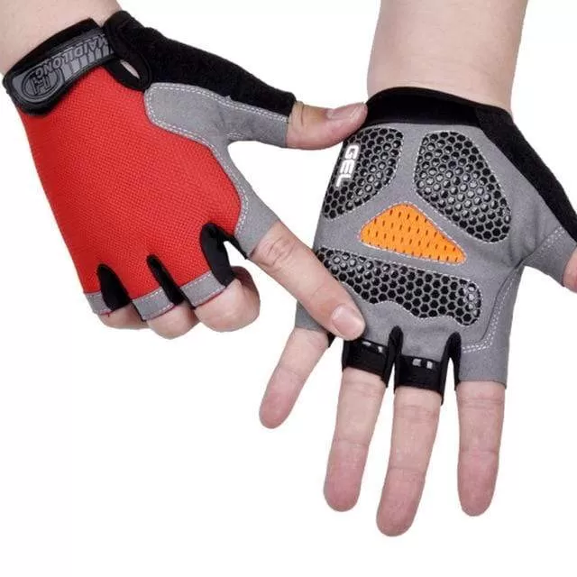 Cycling Anti-slip Anti-sweat Men Women Half Finger Gloves Breathable Anti-shock Sports Gloves Bike Bicycle Glove