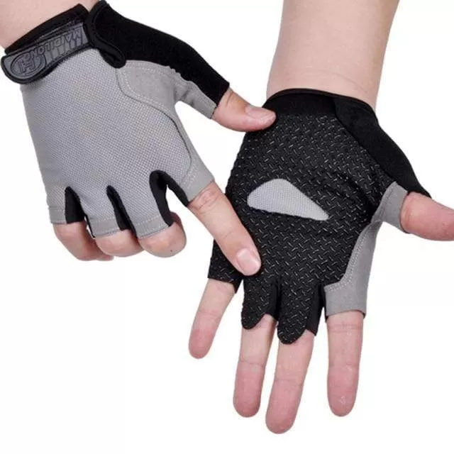 Cycling Anti-slip Anti-sweat Men Women Half Finger Gloves Breathable Anti-shock Sports Gloves Bike Bicycle Glove