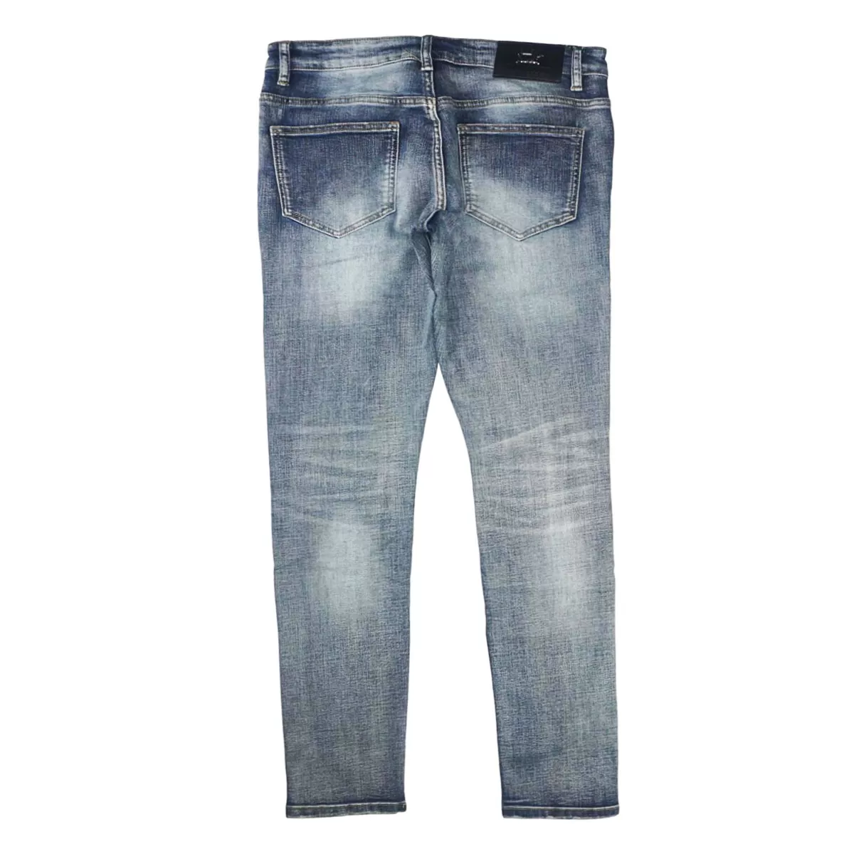 Da Vinci Patchwork Premium Stretch Denim (Lt Blue) /C1