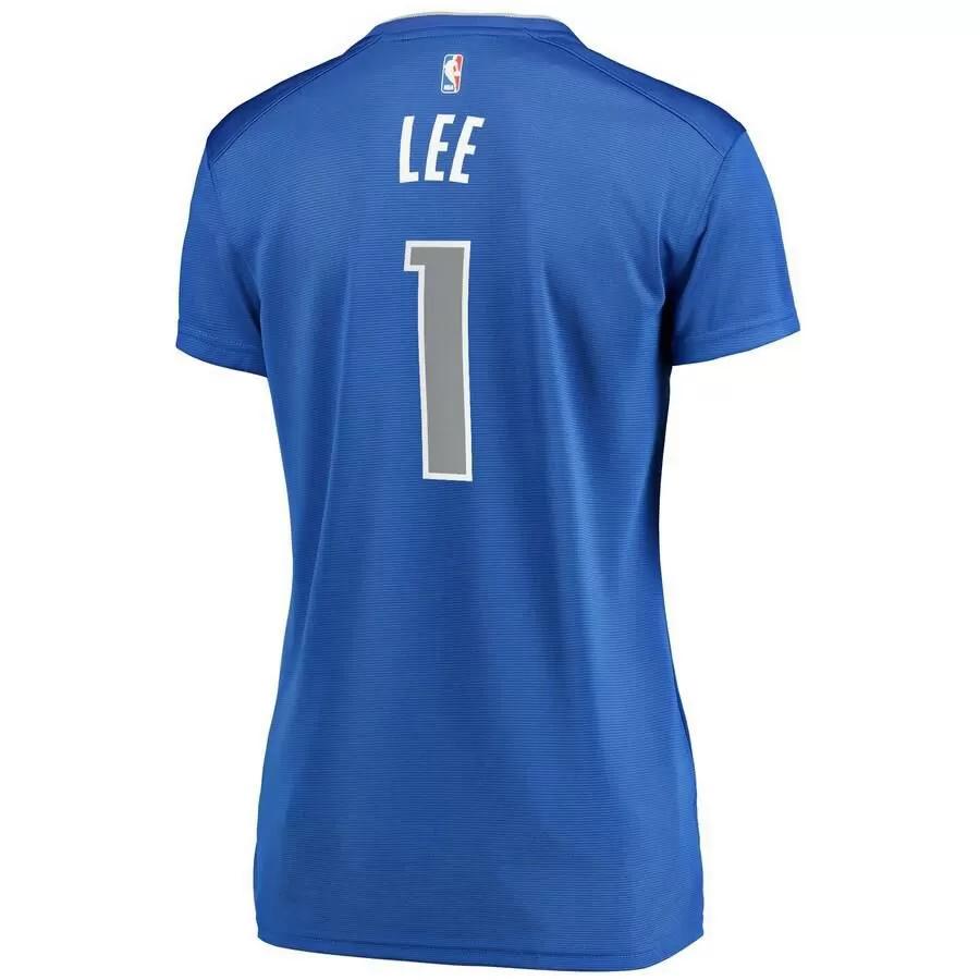 Dallas Mavericks Courtney Lee Fanatics Branded Replica Fast Break Player Icon Jersey Womens - Blue | Ireland M0617A6