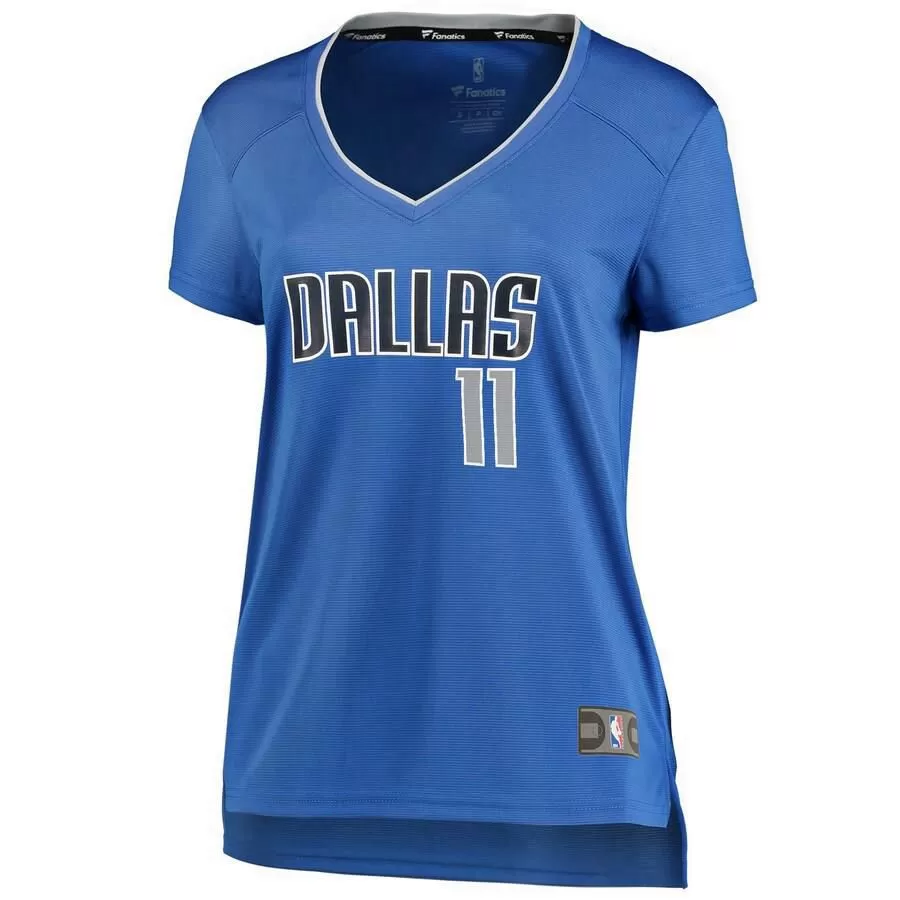 Dallas Mavericks Tim Hardaway Jr. Fanatics Branded Replica Fast Break Player Icon Jersey Womens - Blue | Ireland A8939K9