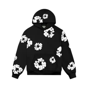 Denim Tears Cotton Wreath Black Hoodie