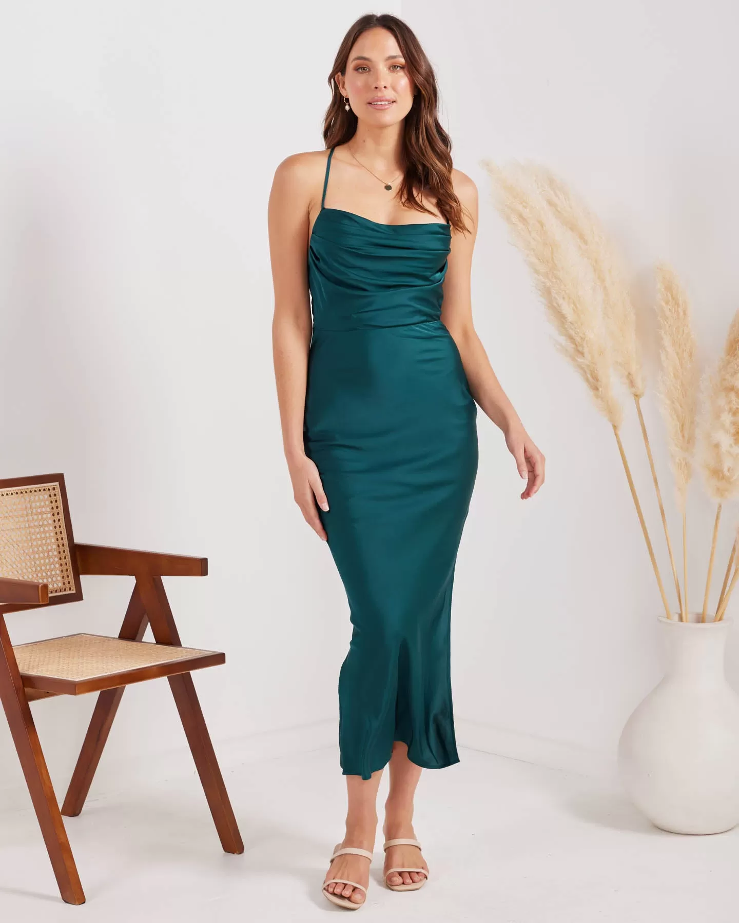 Diane Dress-Green