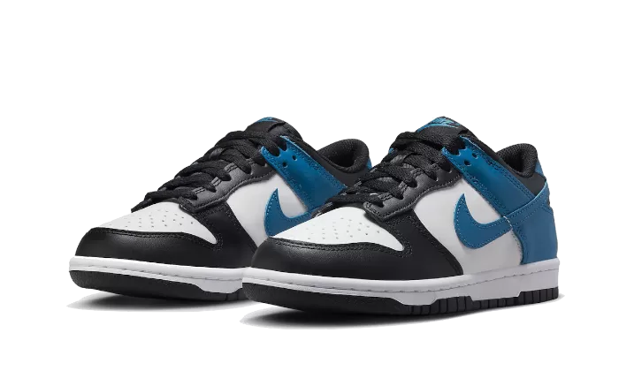 Dunk Low White Blue Black