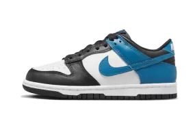 Dunk Low White Blue Black