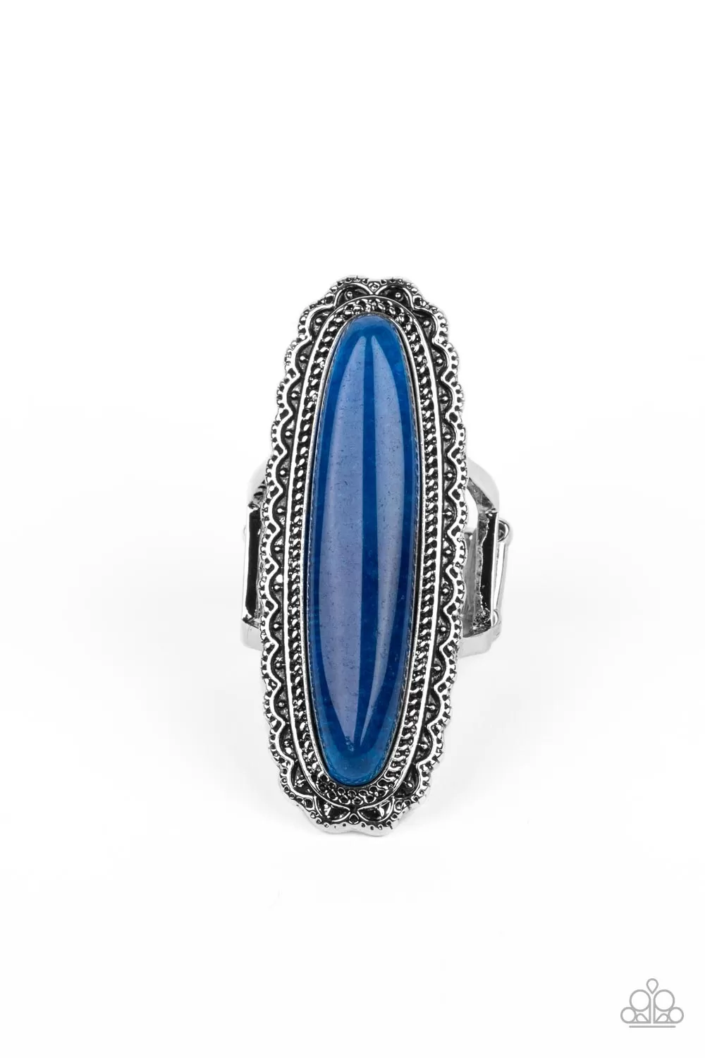 Eco Equinox Blue Lapis Stone Ring - Paparazzi Accessories