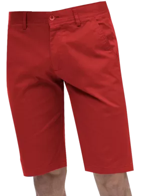 EJ Samuel Red Chino Short Pants CHS01