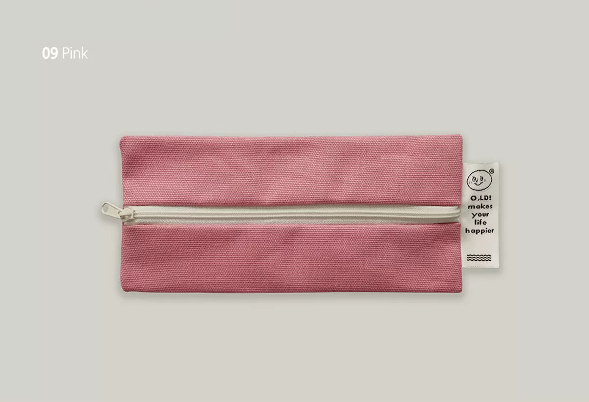 FABRIC PEN CASE - PINK