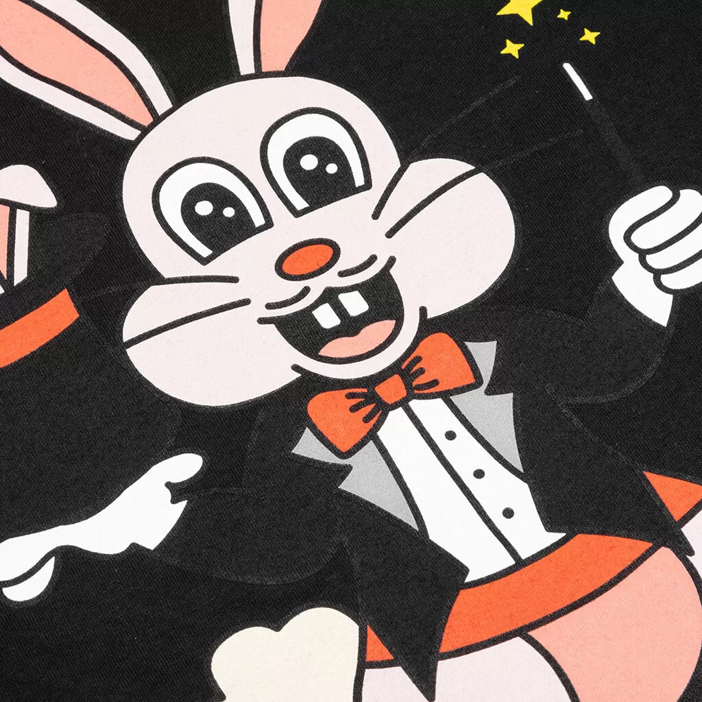 Feature x Carrots x Freddie Gibbs Rabbit Hat L/S Tee - Black