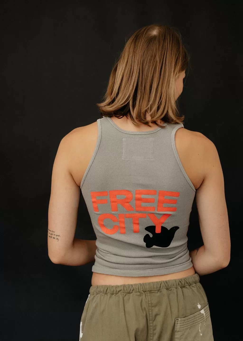 FREECITY RTU/1999 Supervintage Tank in Silver Feet