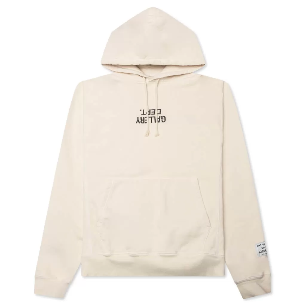 Fucked Up Logo Hoodie - White