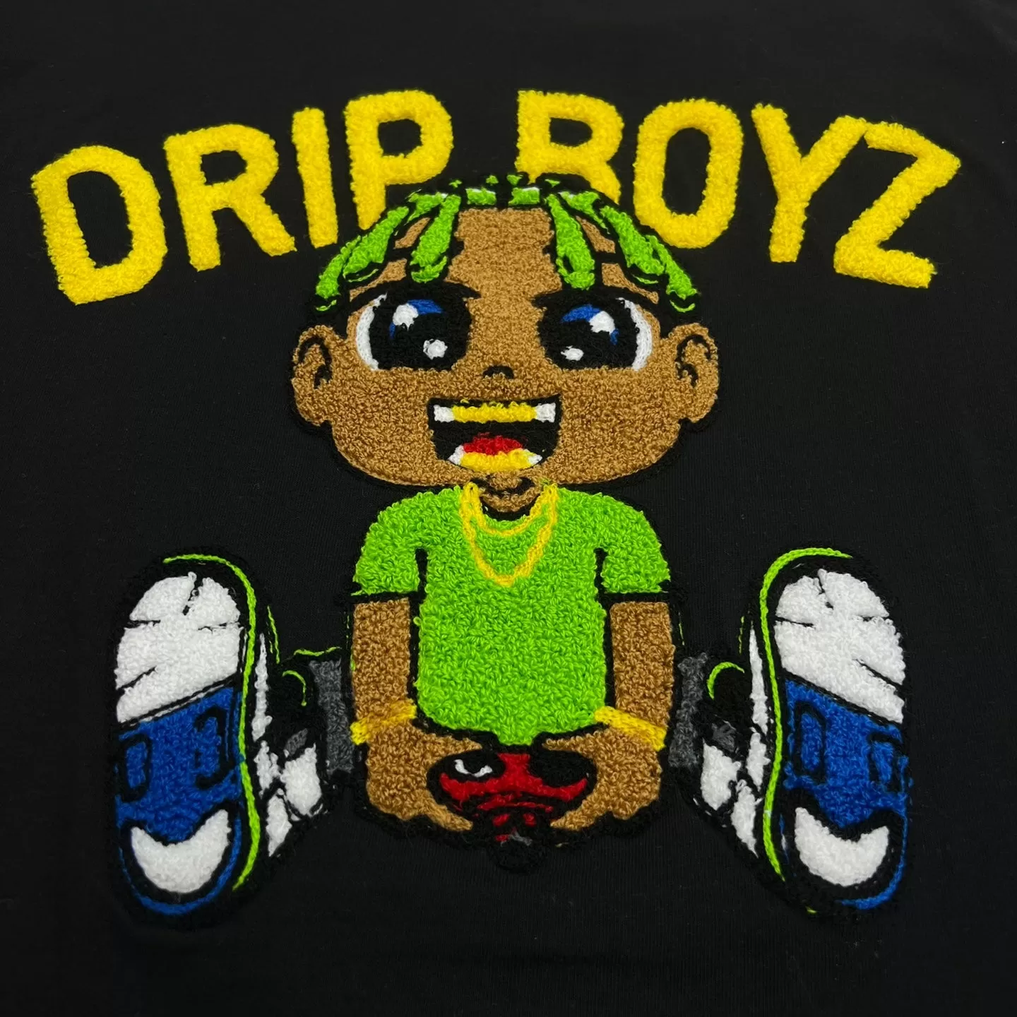 FWRD Drop Boyz Patch Graphic T-Shirt - Black