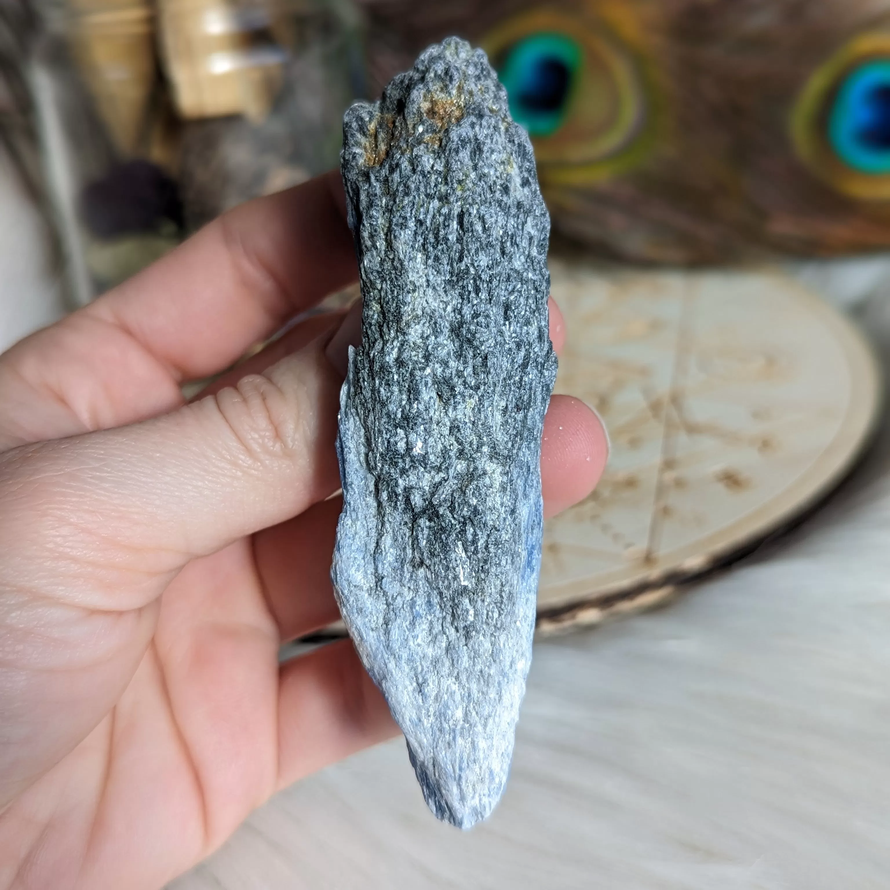 Gemmy Blue Kyanite in Matrix