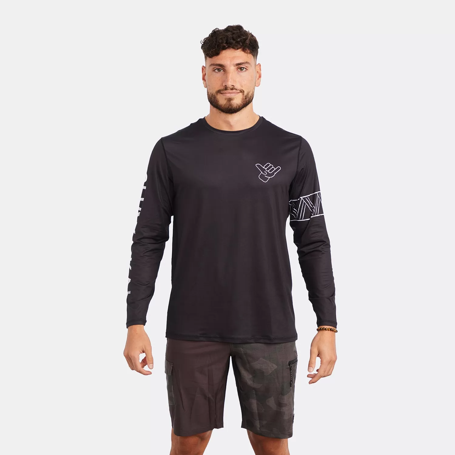 Get Hooked LS Performance Shirt UPF 50