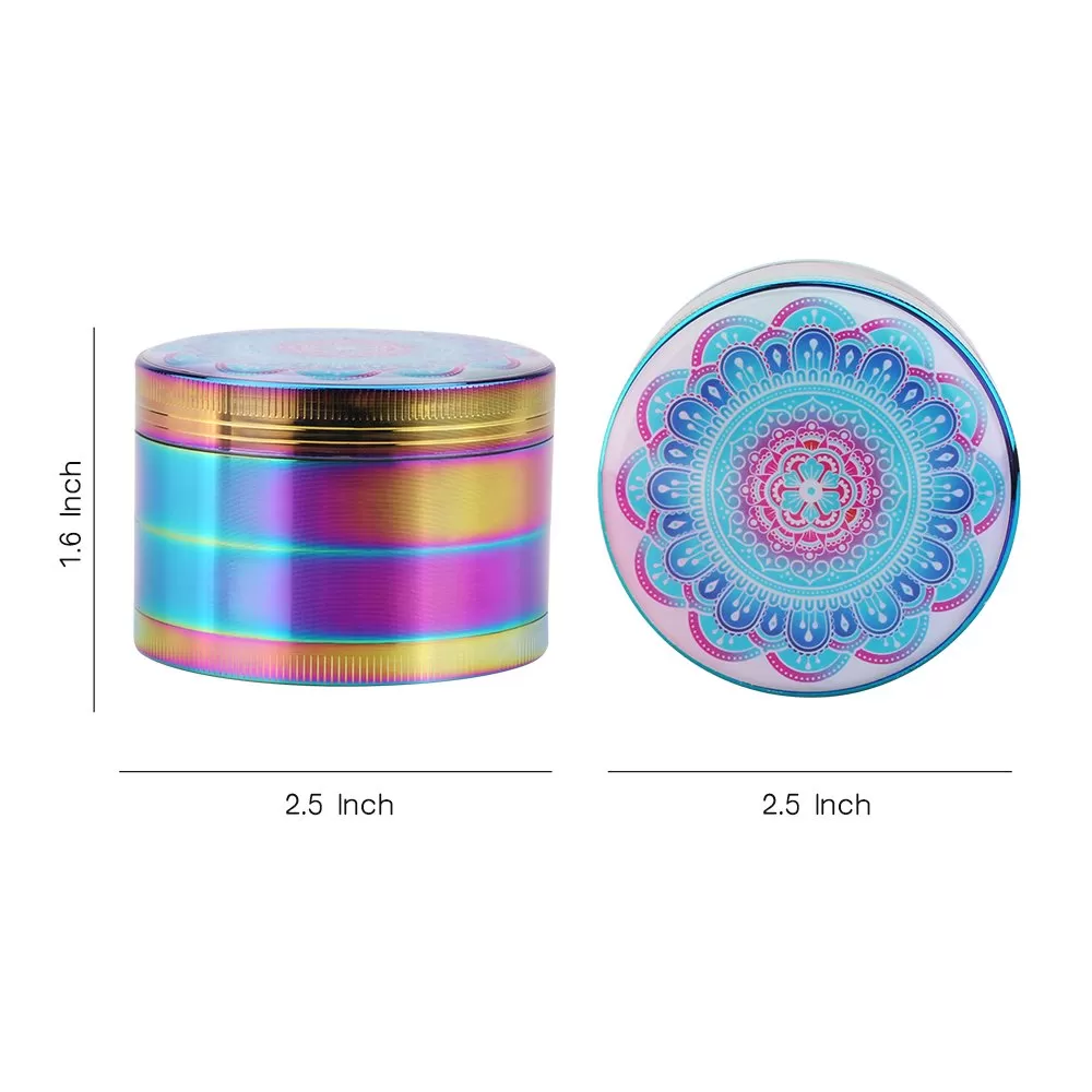 Herb Grinder Titanium Blue