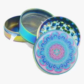 Herb Grinder Titanium Blue