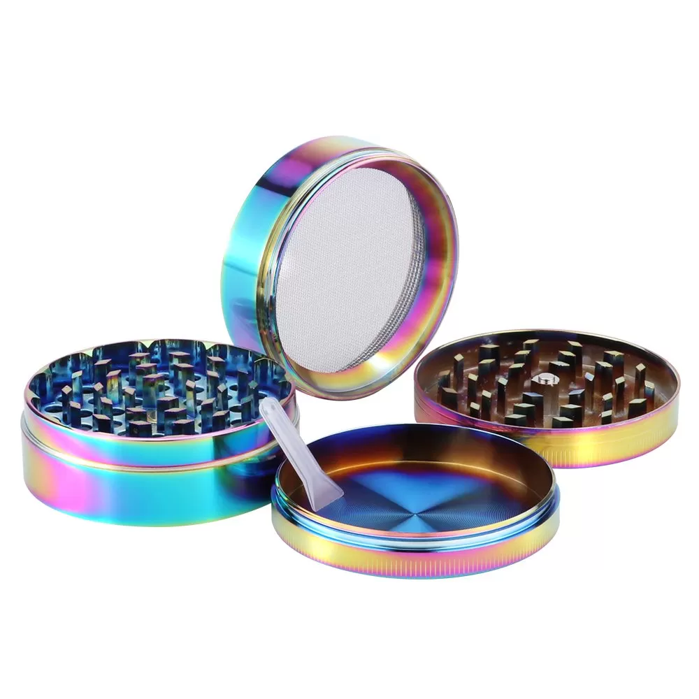 Herb Grinder Titanium Blue